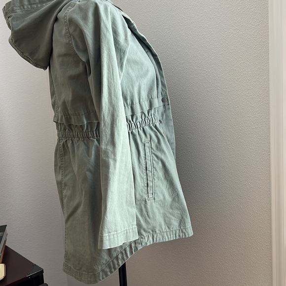 Girls Old Navy Khaki Field Jacket - Size 14 - Picture 4 of 8
